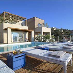 Selection of 3 & 4 bedroom villas with pool near Chania, sleeps 6-8
